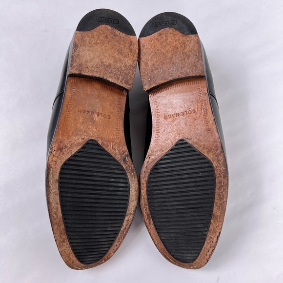 Cole Haan Black Leather Cambridge Plain Oxford Derby Mens Dress Shoes Size 11 main image 5
